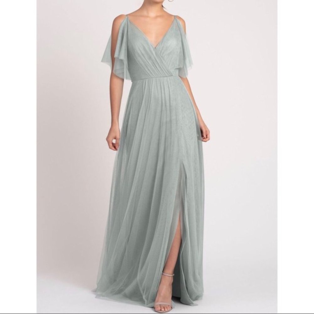 Jenny Yoo Aeryn Bridesmaid Dress Morning Mist 12